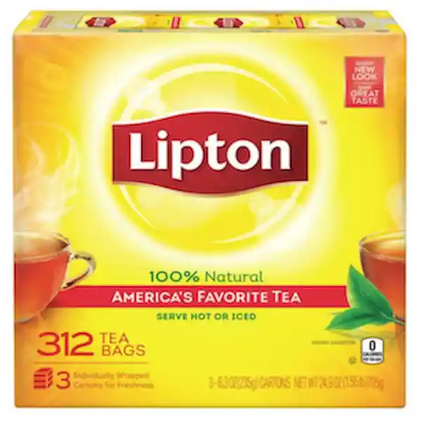 Lipton Bolsas de Té Negro 100% Natural