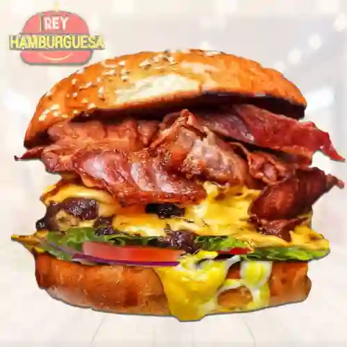Hamburguesa Doble Res Full Tocineta