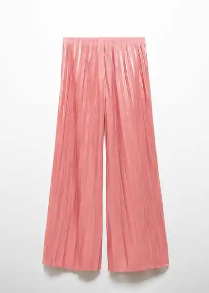 Pantalón Amira-A Rosa Talla S Mujer Mango