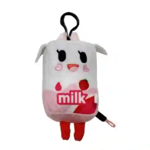 Llavero Fresa Con Leche Serie Tokidoki 5" Miniso