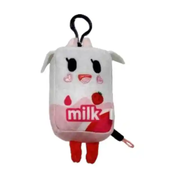 Llavero Fresa Con Leche Serie Tokidoki 5" Miniso