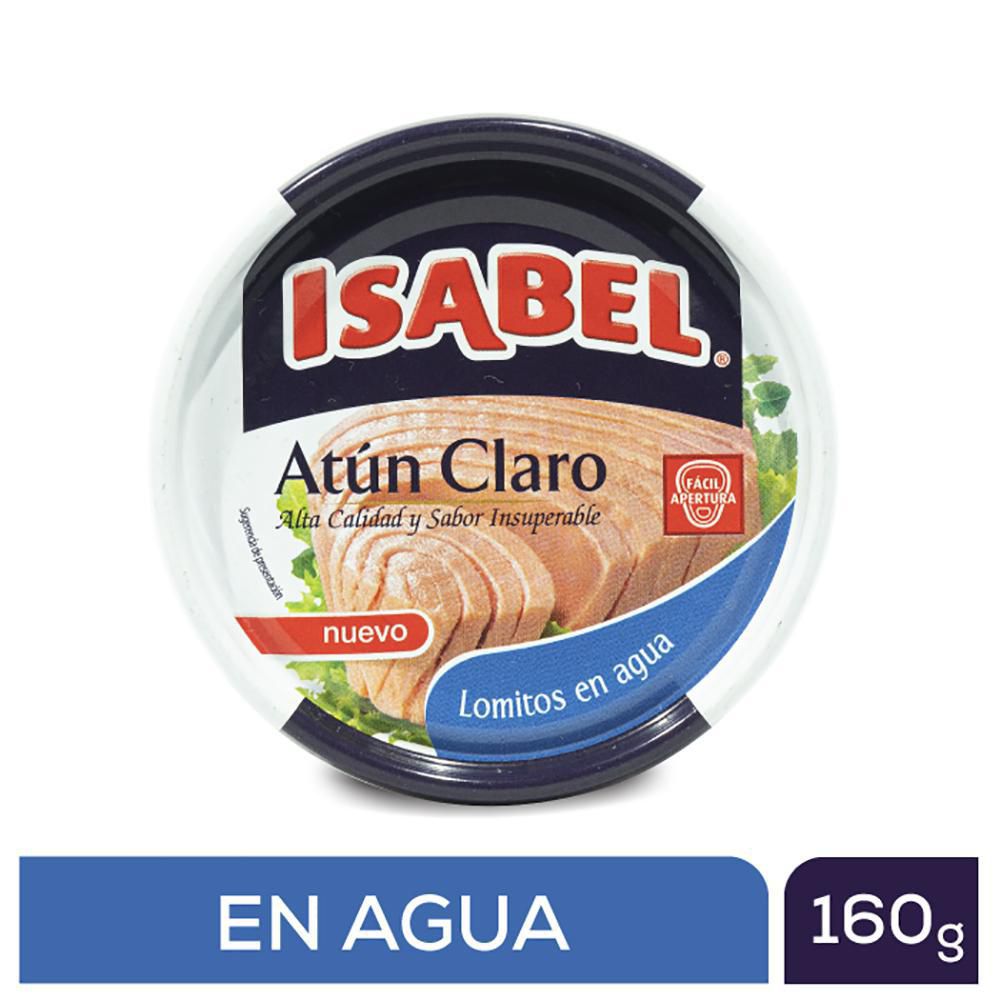 Isabel Atún Claro Lomitos en Agua 160 g