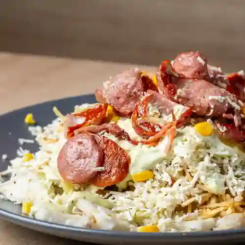 Arepa Picada Suiza