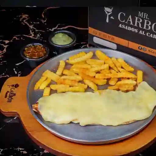 Filete de pollo gratinado