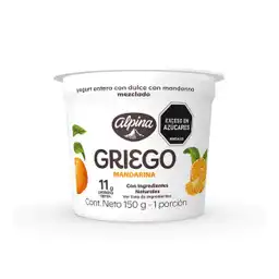 Alpina Yogurt Griego Mandarina