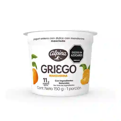 Alpina Yogurt Griego Mandarina