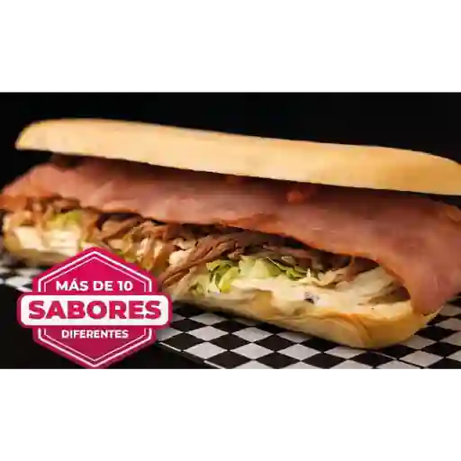 Sándwich de carnes / jamón