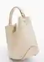 Bolso M Miguel Offwhite Talla 99 Mujer Mango