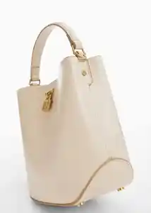 Bolso M Miguel Offwhite Talla 99 Mujer Mango