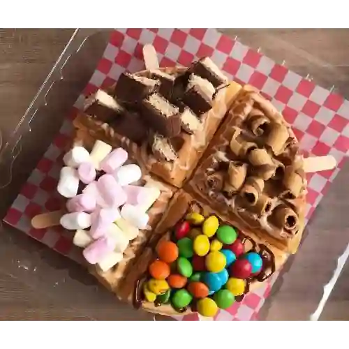 Waffles con Toppins