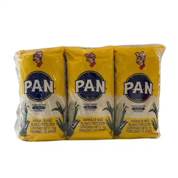 Pan Harina de Maíz Blanco Precocida