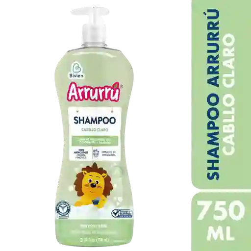 Arrurru Shampoo Bebe Cabello Claro 