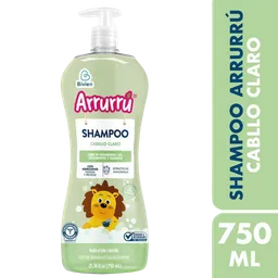 Arrurrú Shampoo Bebé para Cabello Claro 