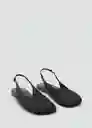 Zapatos Charlote Negro Talla 37 Mujer Mango