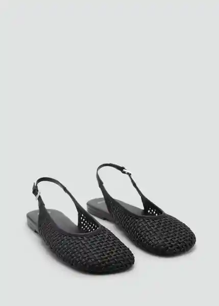 Zapatos Charlote Negro Talla 37 Mujer Mango