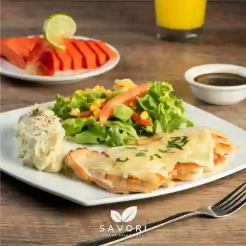 Pechuga Gratinada