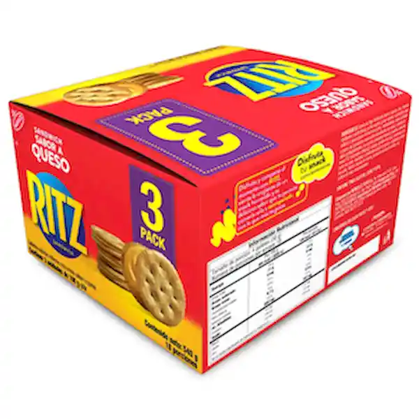 Ritz Galleta Sabor a Queso 180 g