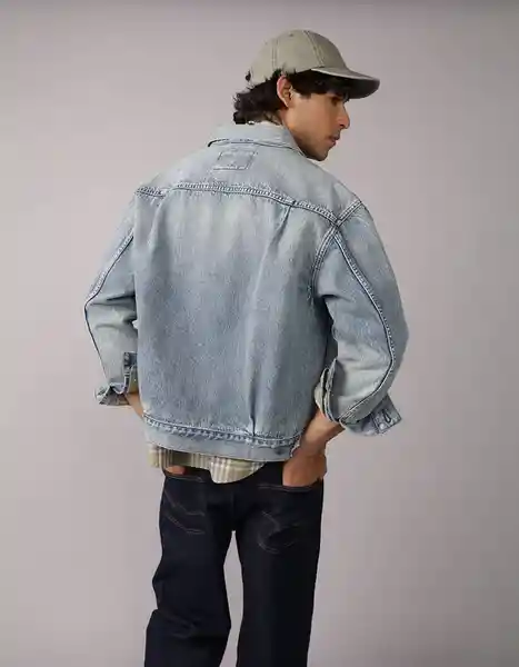 Chaqueta Hombre Azul Talla Small 1785482 American Eagle