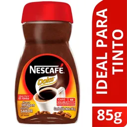 Café instantaneo NESCAFÉ® Dolca frasco x 85g