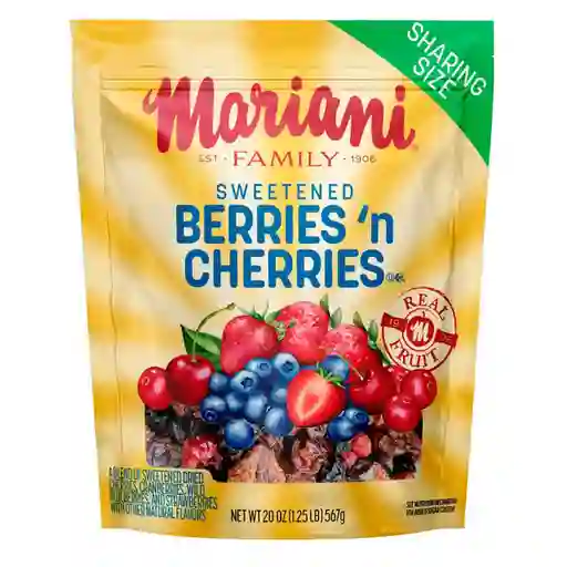 Mariani Mezcla de Frutos Rojos Deshidratados Con Cerezas
