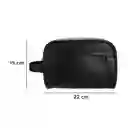 Cosmetiquera Tipo Piel Negro Miniso