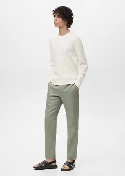 Jersey Antigua Offwhite Talla M Hombre Mango