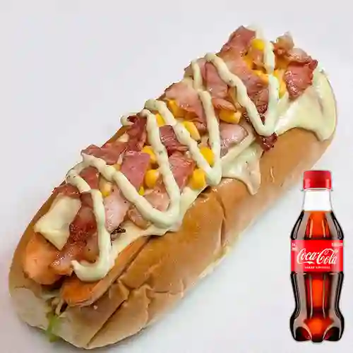 Combo Perro Caliente Italo Suizo +Cocacola Orig 250ML