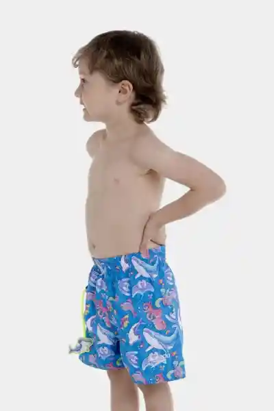 Pantaloneta Hammerhead Heroes Bebé Masculino Talla 4 Speedo