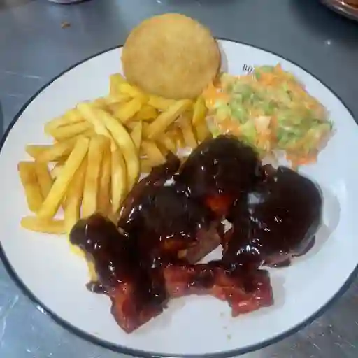 Costillas bbq