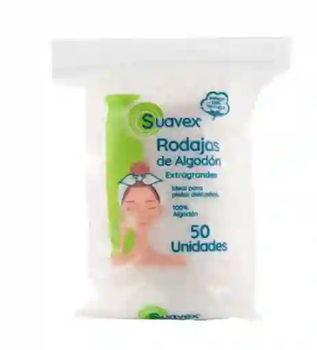 Suavex Rodaja Algodón Extra