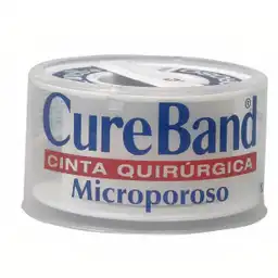 Cure Band Micropore Blanco Cte 1 X 5 Yd