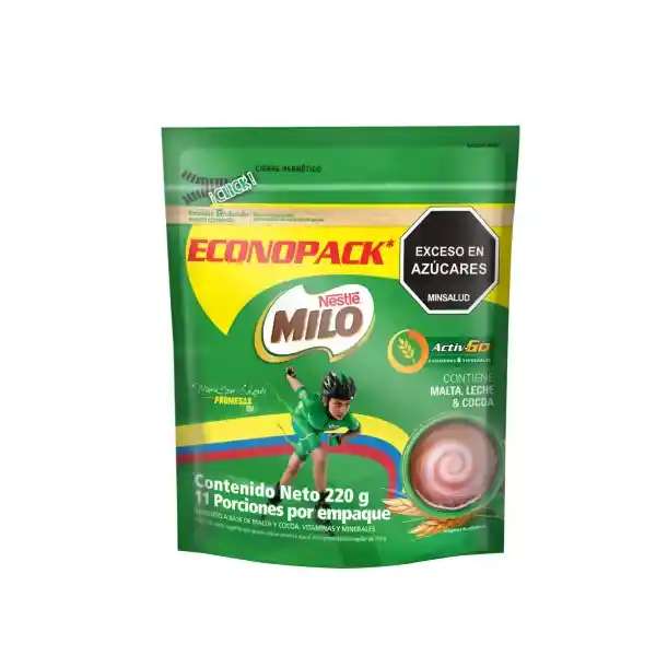 Bebida en Polvo Milo 220 g