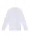 Camiseta Manga Larga Long Sleeve Blanco 0 Claro M Chevignon