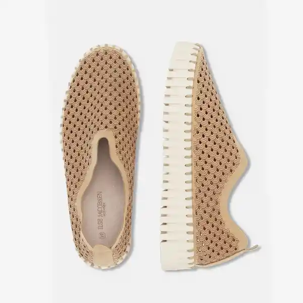 Ilse Jacobsen Tenis Planos Tulip Latte 36