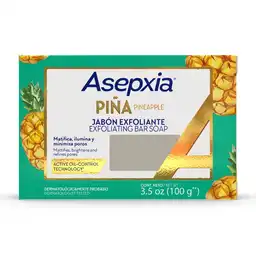 Asepxia Jabón Facial Exfoliante Piña