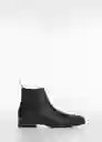 Botines Monovar Negro Talla 40 Hombre Mango