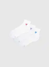 Galax Pack Calcetines Deportivo Surtido 7 Corazón Talla 8 10