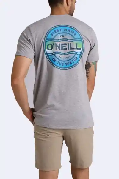 Camiseta Ripple Hombre Gris Talla XXL Oneill