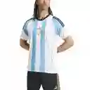 Adidas Camiseta Messi Tr Jsy Para Hombre Blanco Talla M