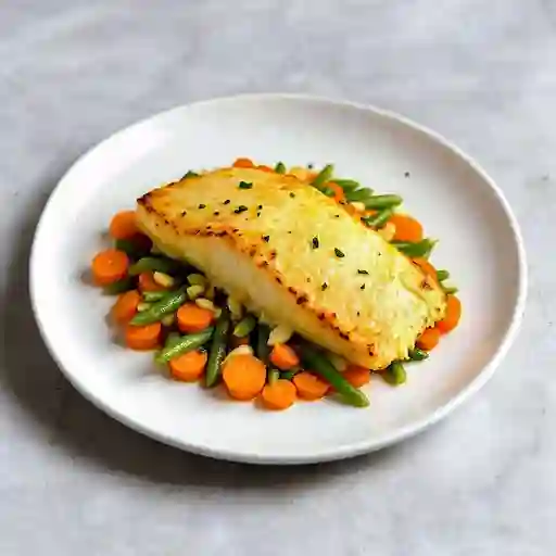 Filete Gratina en Verduras