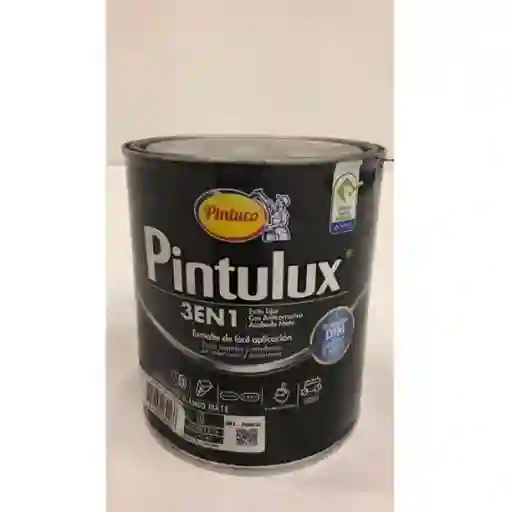 Pintulux Esmalte Tres en Uno Blanco Mate 10