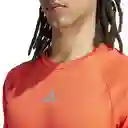 Adidas Camiseta Gym+ Tee Para Hombre Naranja Ref: IW8373