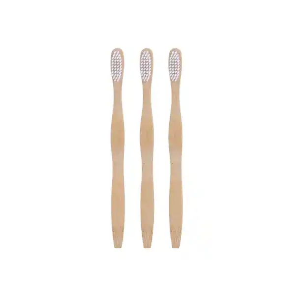 Cepillo de Dientes Biodegradable Ecológico de Bambú Miniso