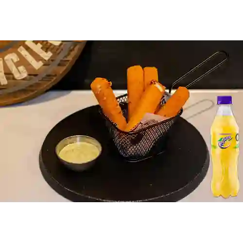 Combo Mozzarella Sticks + Quatro Original 400ML