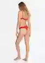 Braga Onditab Rojo Talla L Mujer Mango