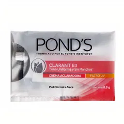 Ponds Crema Clarant B3 con Filtro UV