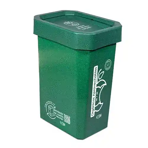Estra Caneca Ecobins Vaiven Verde 26 L