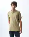 Camiseta Hombre Beige Talla M 801G006_BEI161110 Americanino