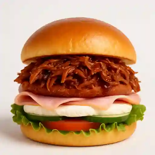 Hamburguesa Pulled Pork