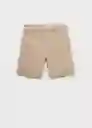 Bermuda Jarod Piedra Talla 42 Hombre Mango